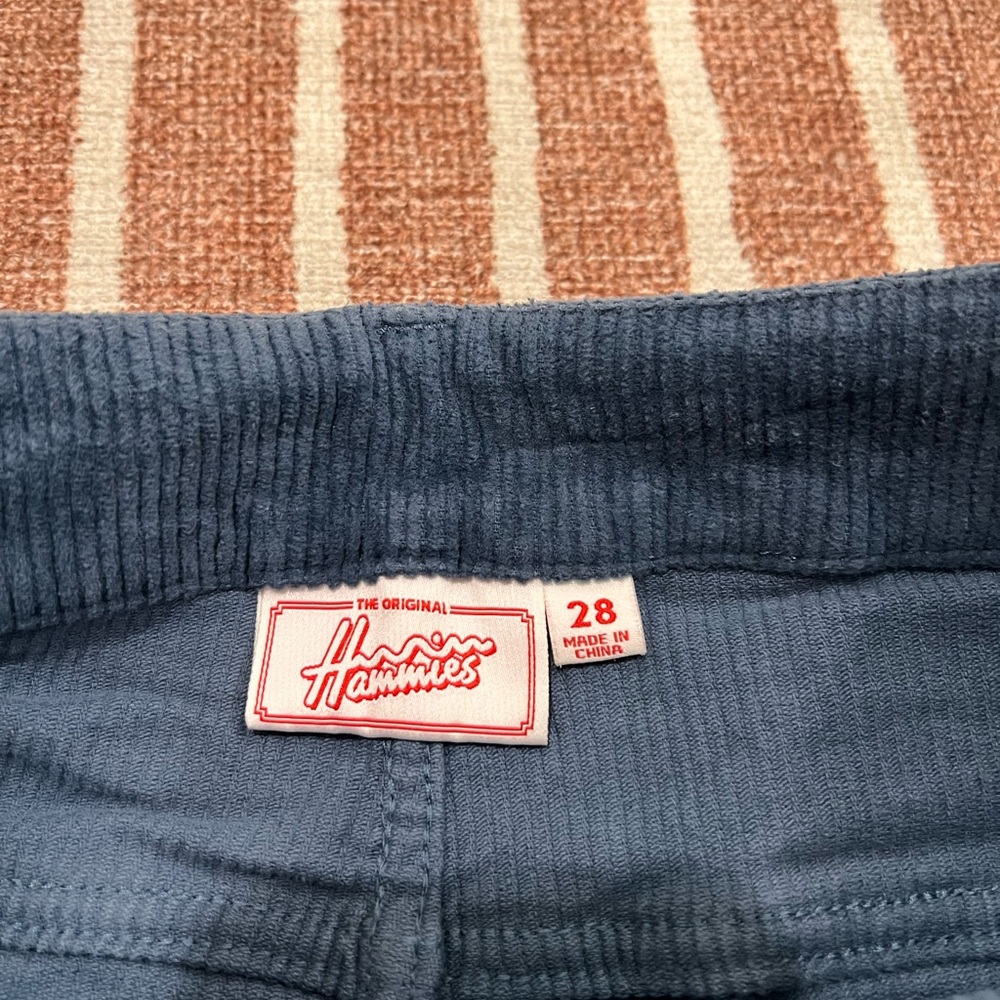 Hammies Blue Corduroy Pants